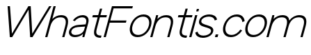 Bourgueil italic Extra Light