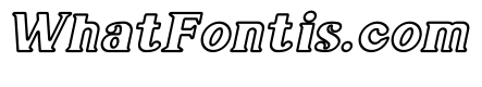 Bongo Blah Blah Outline Italic
