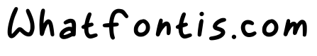 Bold Handwriting By Han Regular