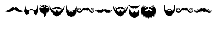 Beard Mustache Icon Set