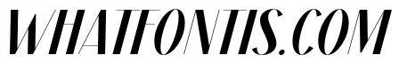 Banana Flavor Italic