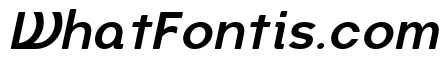 Axgen Sans Italic Extra Bold
