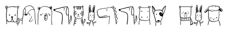 Animal Doodle Set