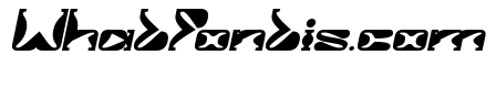 ALIEN UFO Bold Italic