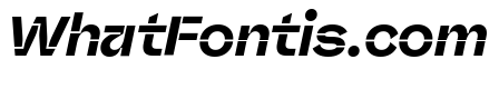 Valve Stencil Semibold Italic