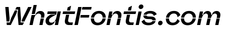 Valve Stencil Medium Italic