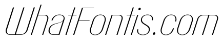 Talisman Narrow Variable Thin Italic 2