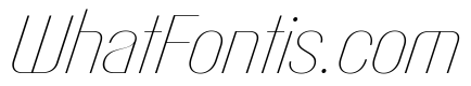 Talisman Narrow Variable Hairline Italic 2