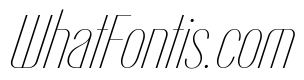 Talisman Compressed Variable Hairline Italic 2