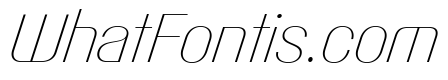 Talisman Compact Variable Thin Italic 2