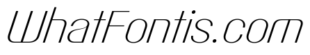 Talisman Compact Variable Extralight Italic 2