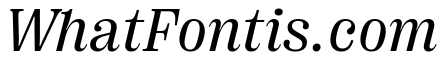 Right Serif Regular Italic