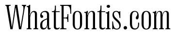 Right Serif Narrow Variable 2