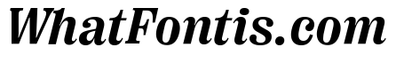 Right Serif Italic Variable 5