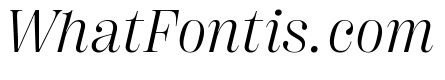 Right Didone Italic Variable 2