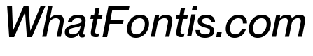 Neue Montreal Variable Medium Italic