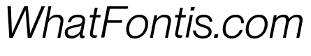Neue Montreal Variable Book Italic