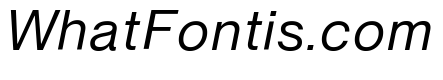 Neue Montreal Text Variable Italic