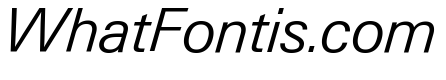 Neue Gstaad Variable Light Italic