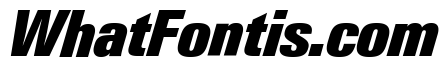 Neue Gstaad Variable Condensed Black Italic