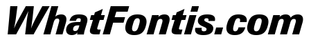 Neue Gstaad Variable Compact Extrabold Italic