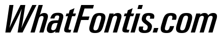 Neue Gstaad Condensed Variable Condensed Medium Italic