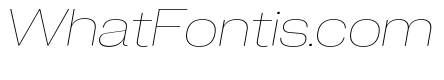Neue Corp Variable Wide Thin Italic