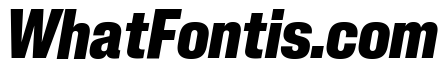 Neue Corp Ultrabold Italic 3