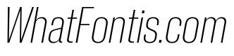 Neue Corp Tight Ultralight Italic