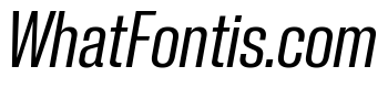 Neue Corp Tight Medium Italic