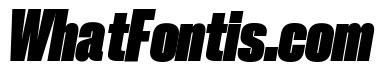 Neue Corp Tight Black Italic
