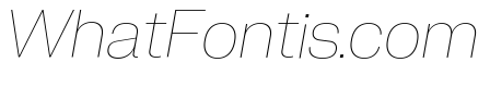 Neue Corp Normal Thin Italic