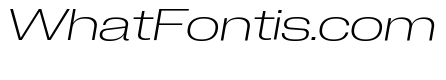 Neue Corp Extended Ultralight Italic