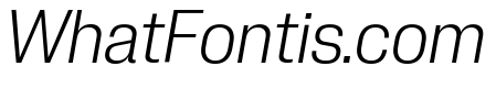 Neue Corp Compact Light Italic