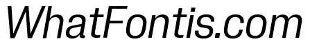 Neue Corp Compact Italic