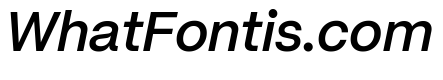 Mori Variable Semibold Italic