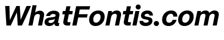 Mori Variable Extrabold Italic
