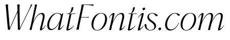 Hatton Ultralight Italic