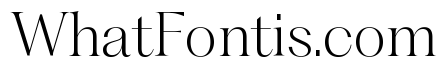 Fragment Serif ExtraLight