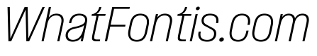 Formula Semi Condensed Thin Italic