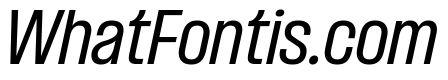 Formula Narrow Regular Italic