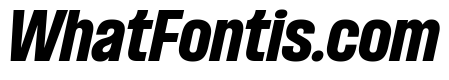 Formula Narrow Black Italic