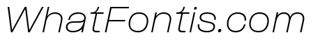 Formula Extended Thin Italic