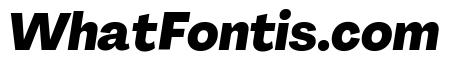 Agrandir Heavy Italic
