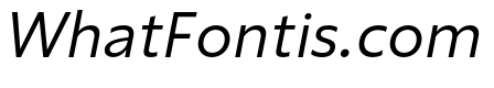 ReallySansSmall Italic