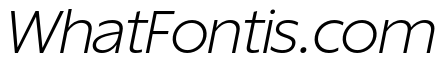 ReallySansLarge LightItalic