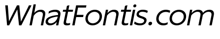 ReallySansLarge Italic