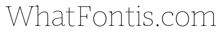 ParcloSerif Thin