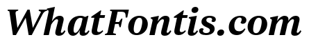 ParcloSerif SemiBoldItalic