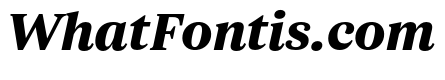 ParcloSerif BoldItalic